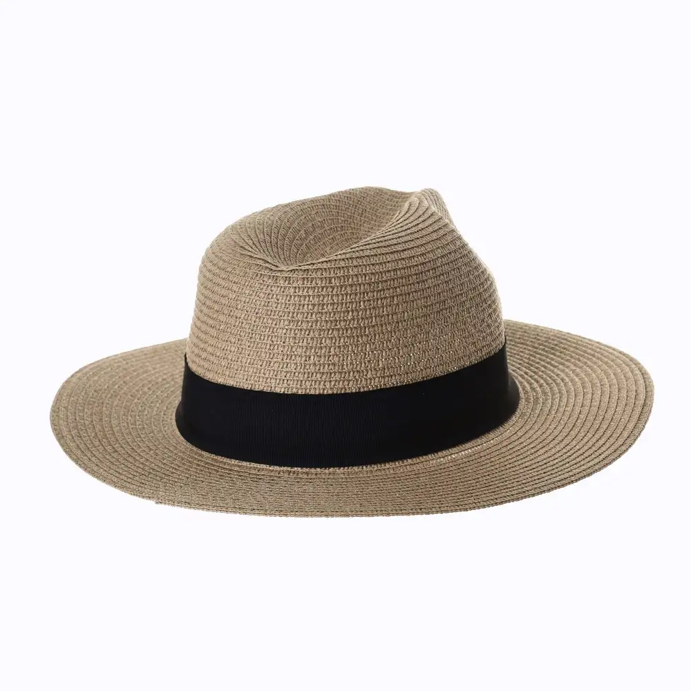 Wide Brim Fedora Sun Hat