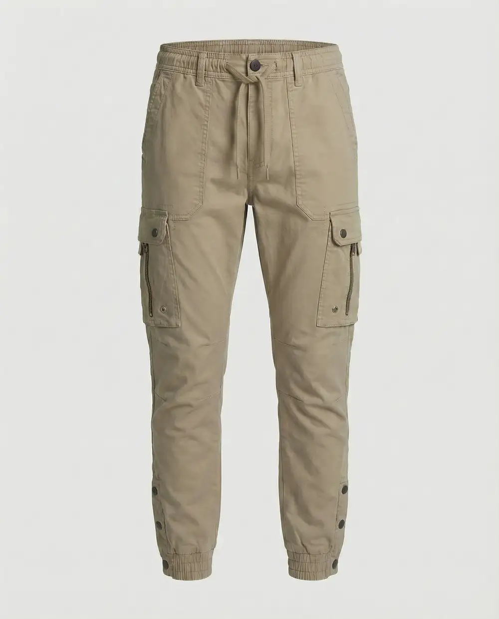 Flexible Cargo Pants Men