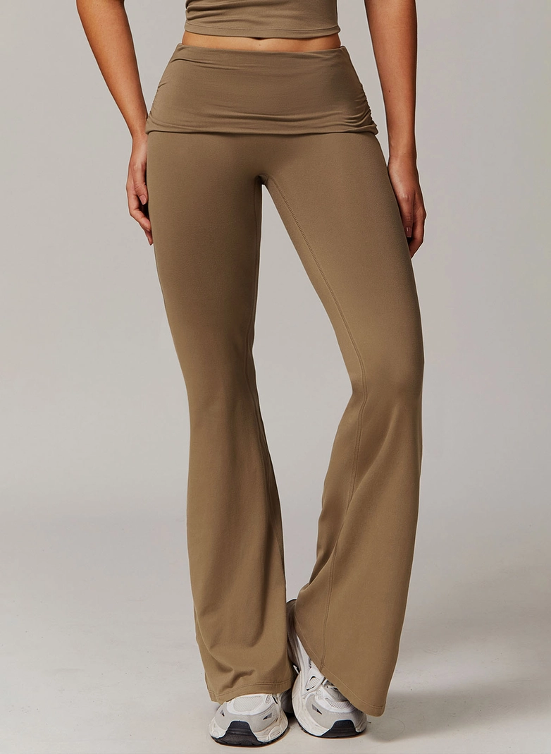 High Waist Flared Yoga Pants