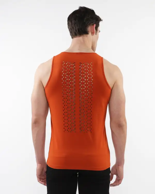 Athleisure Laser Cut Tank Top