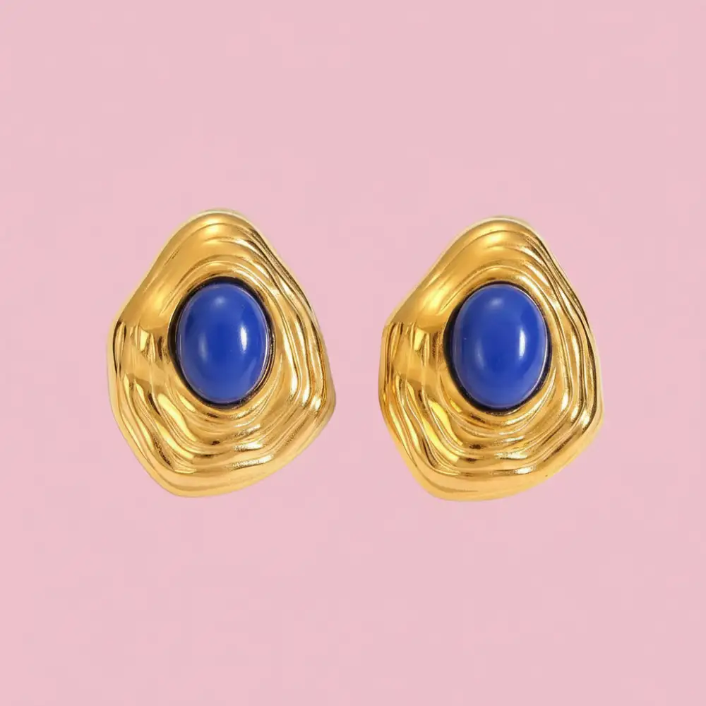 Refined Wavy Earrings