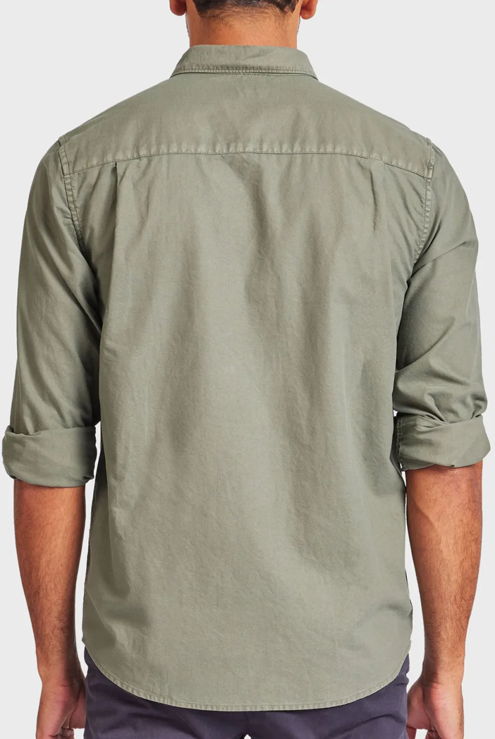 Vintage Oxford Button Down Long Sleeve Shirt