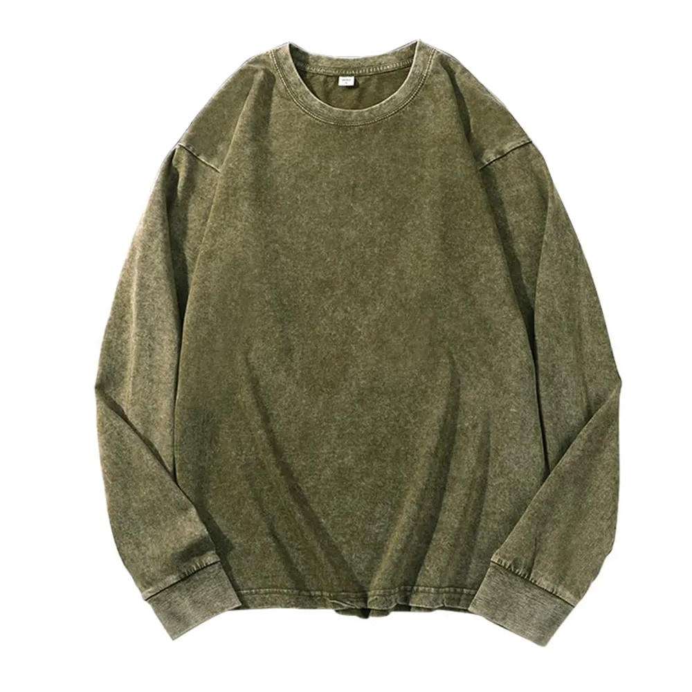 Acid-washed T-shirt