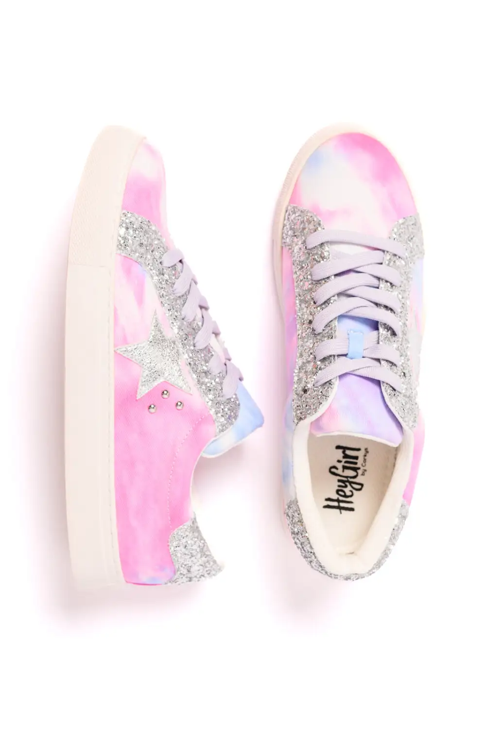 Sneakers in Pastel Tie Dye