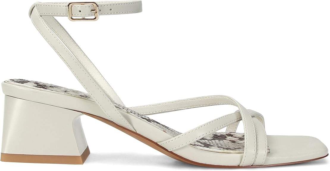 Livia Square Toe Block Heel Sandals