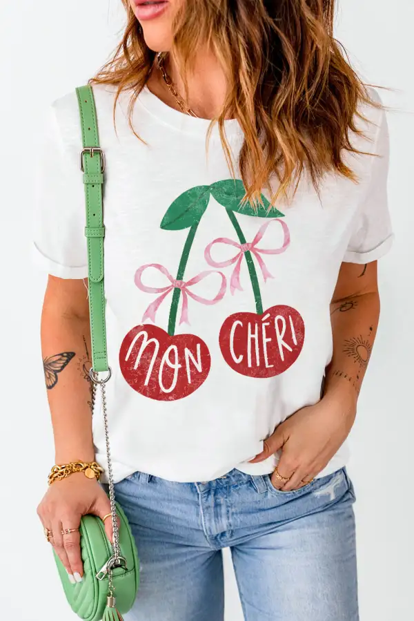 White Cherry Graphic