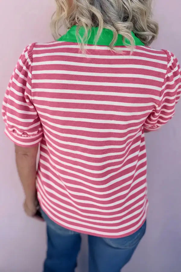 Easygoing Colorblock Polo Shirt