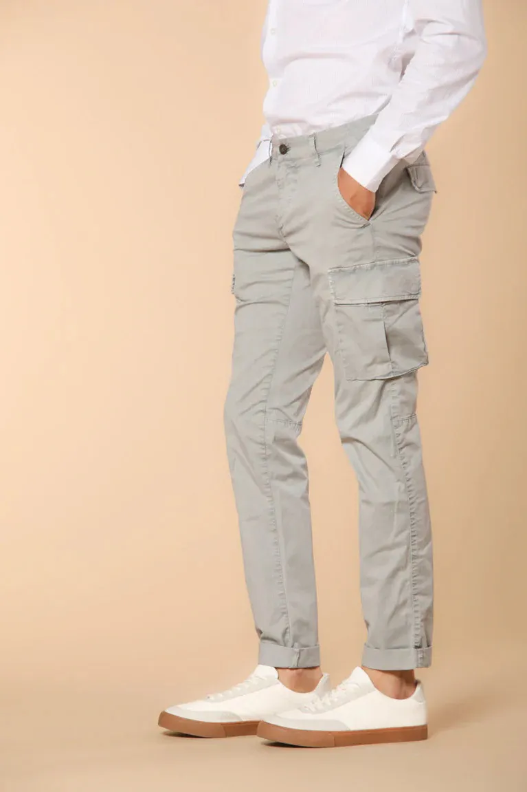 Men's Sugar Paper Blue Cotton Twill Slim Fit Sky Blue Overalls