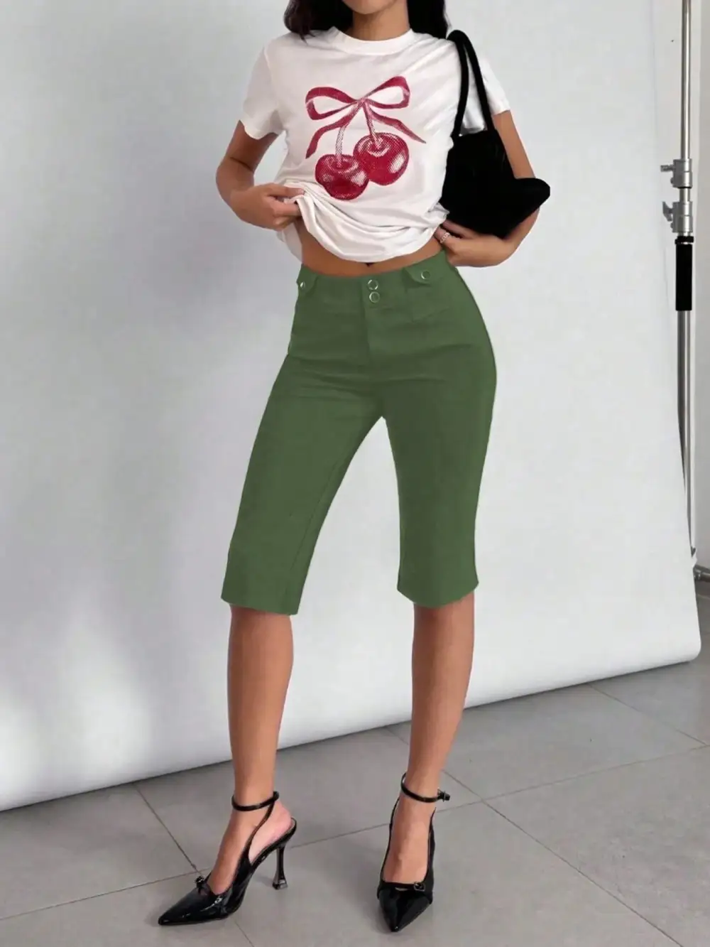 High-Waisted Shorts