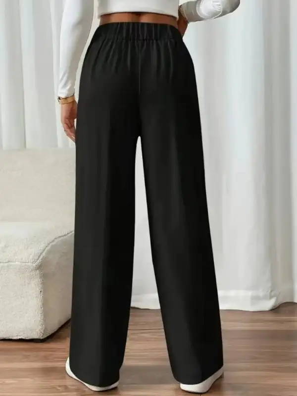 Modern High Waist Wide Leg Pants