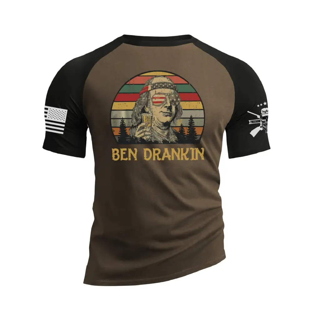 BEN DRANKIN RAGLAN GRAPHIC TEE