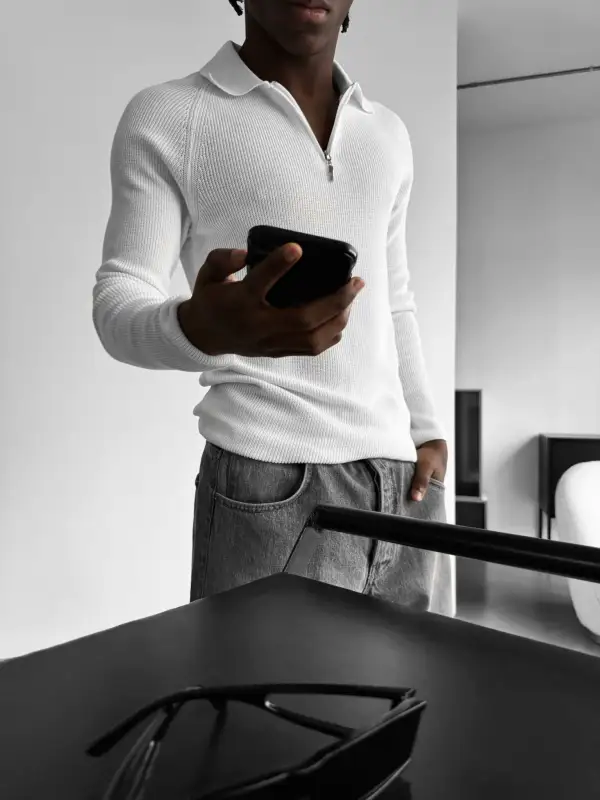 Everyday Tailored Knit Sweater