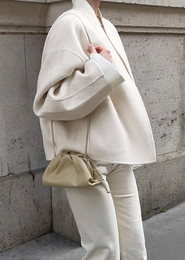 V-Neck Long Jacket