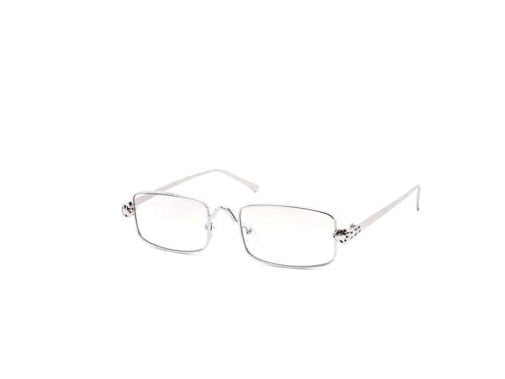 12-Pack Slim Metal Rectangle Sunglasses