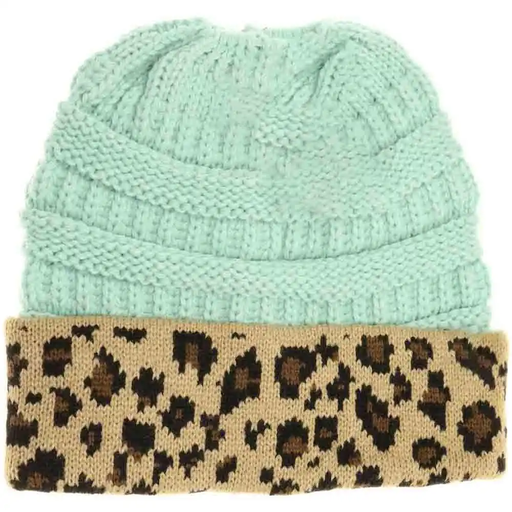 Leopard Print Leopard Beanie