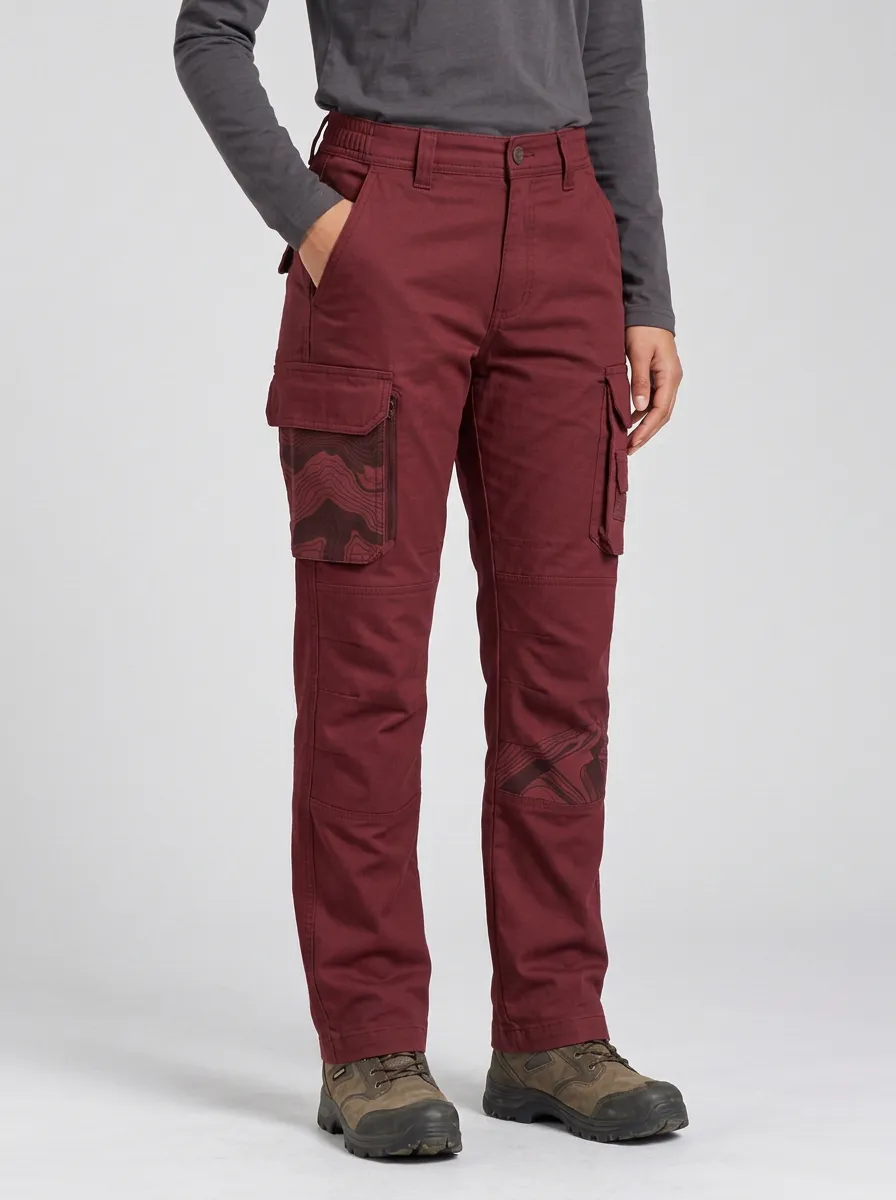 Unisex Frontier Topographic Tactical Work Pants