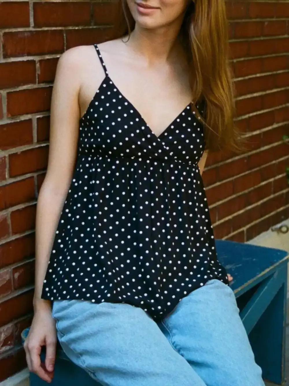 Polka Dot Flowy V