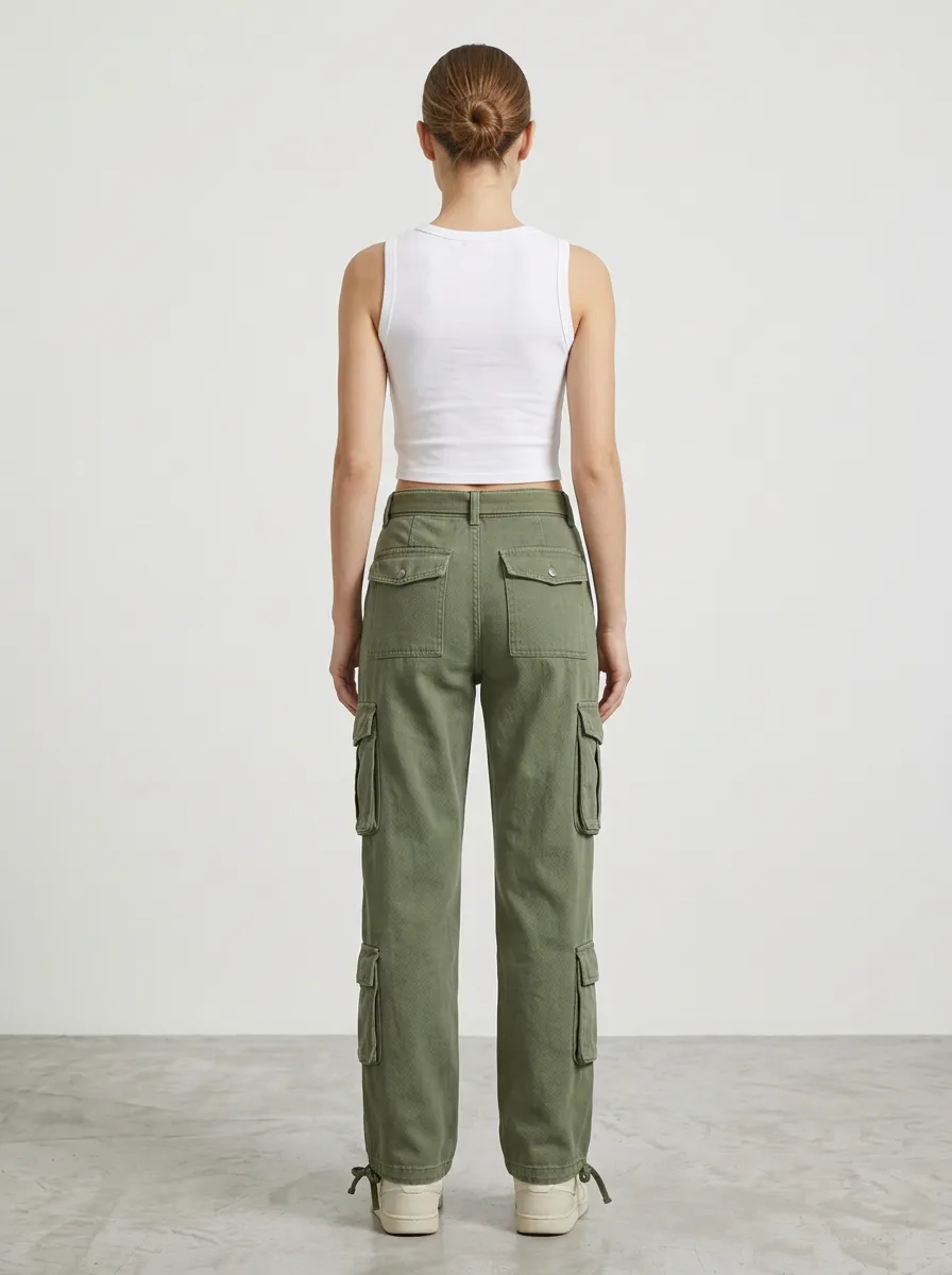 Movement Multi Pocket Detail Women's Multi Pocket Cargo Pants