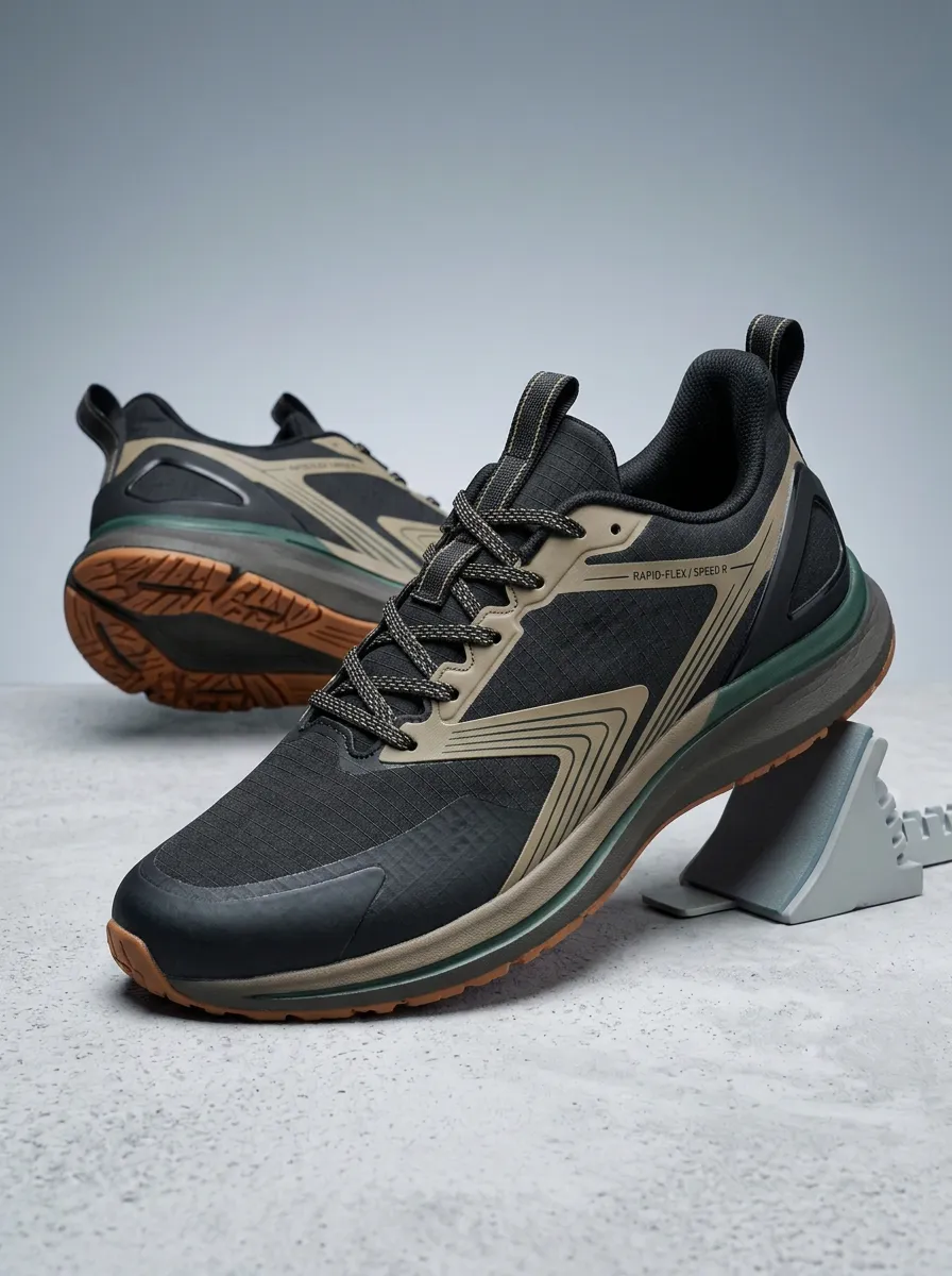 Men's Tactical Sport Rapid-Flex Printed Running Shoes