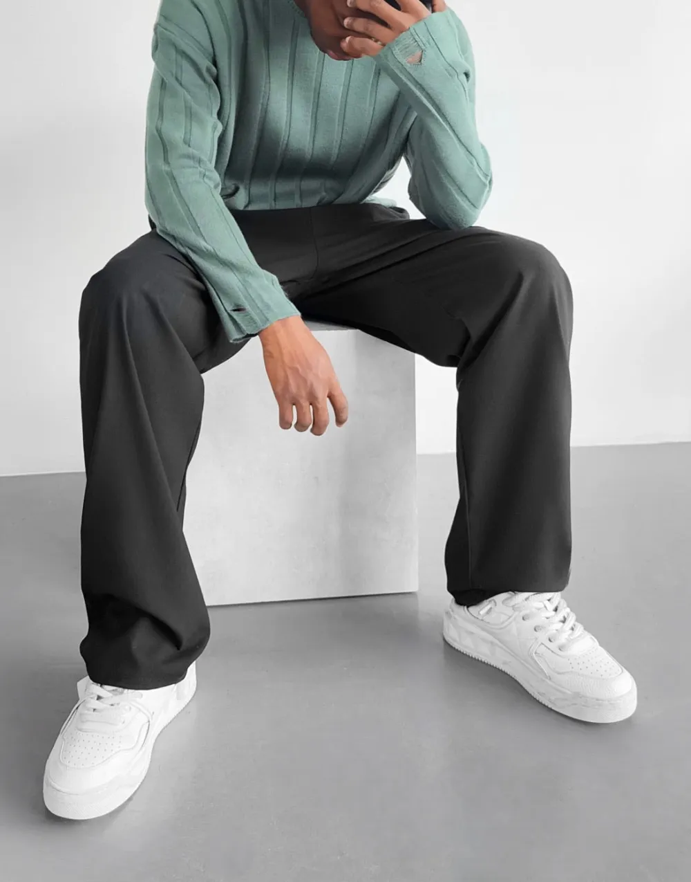 Minimal Knit Sweater