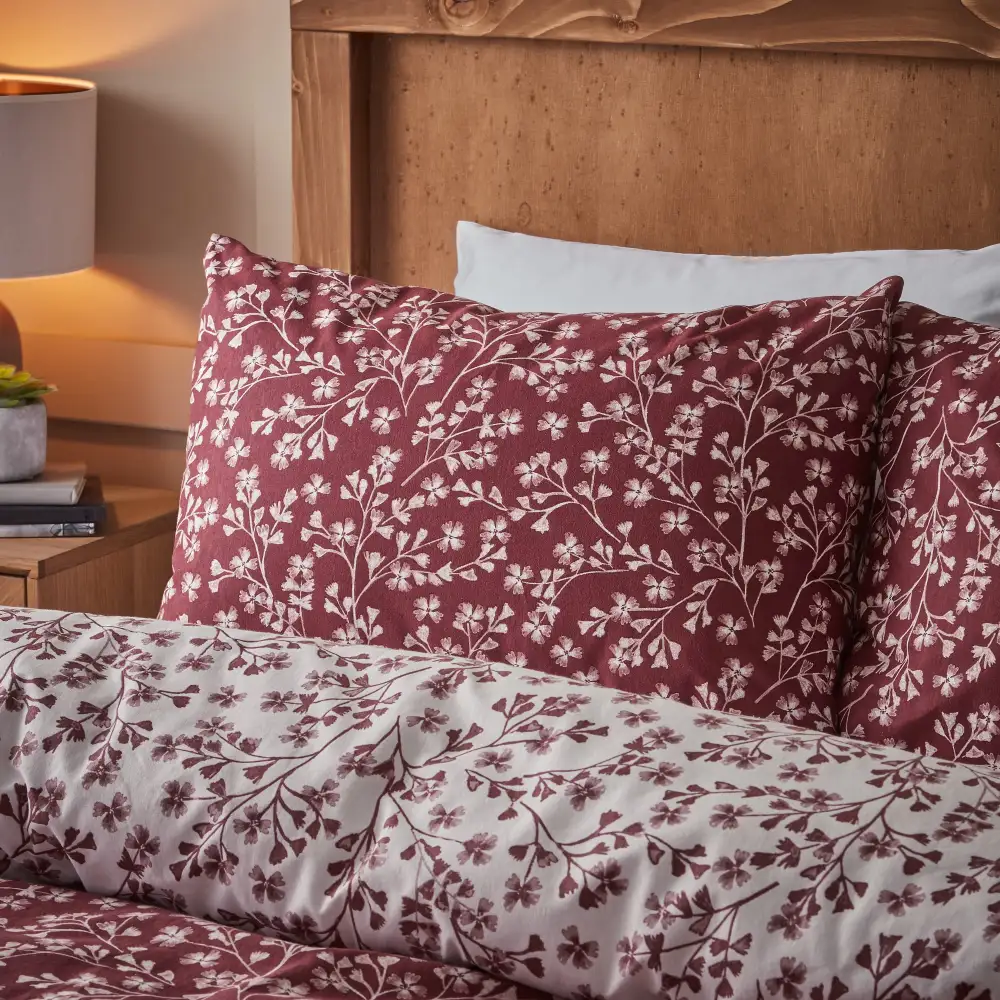 Balanced Bedroom Floral Cotton Duvet Cover Set