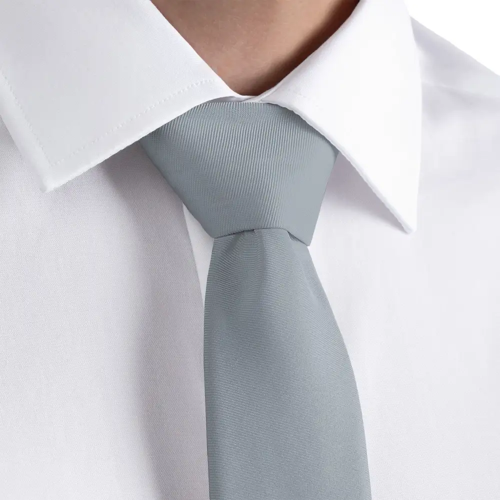 Expressive Solid Motif Necktie