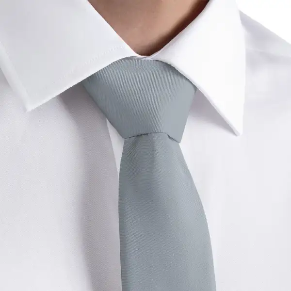 Expressive Solid Motif Necktie