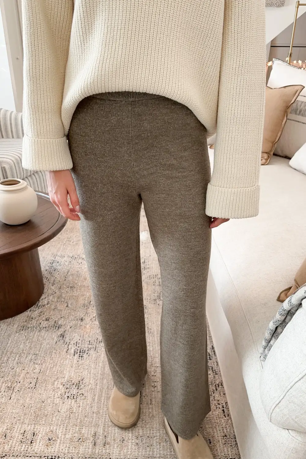 Cozy Soft Straight Leg Pants