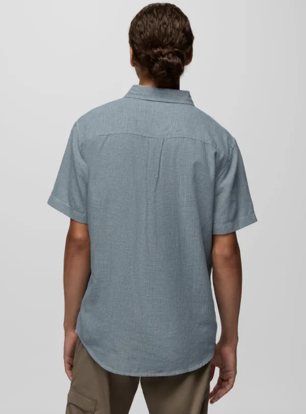 Textured Weave Men's Casual Shirt