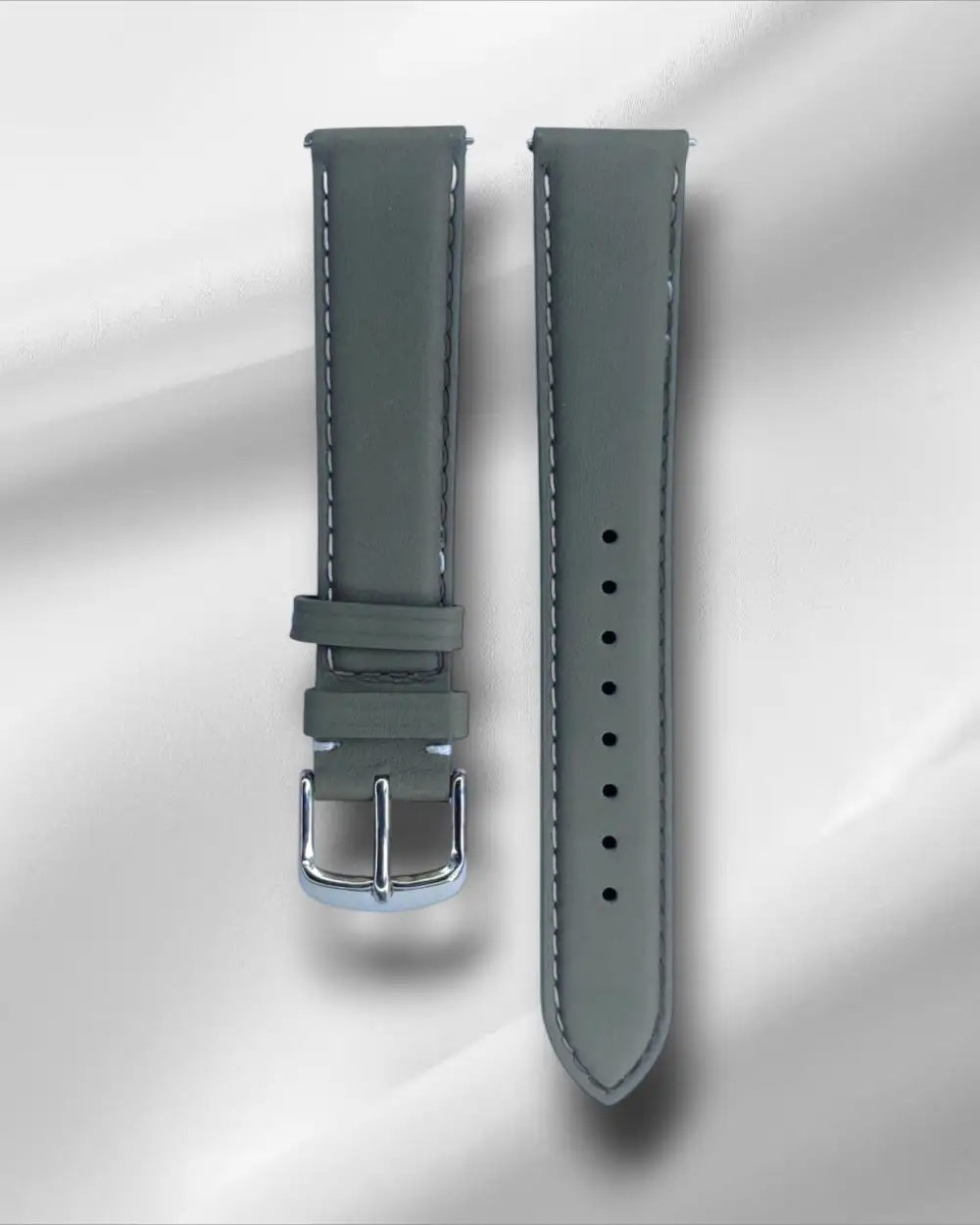 Refined Quick Release Nubuck Leather Watch Strap