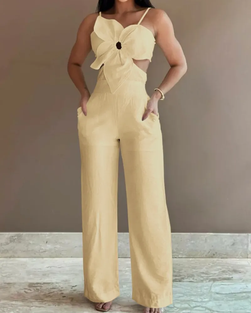 Simple Look Jumpsuit