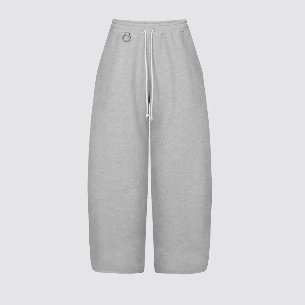 Flowy Barrel French Terry Wide Barrel Sweatpants
