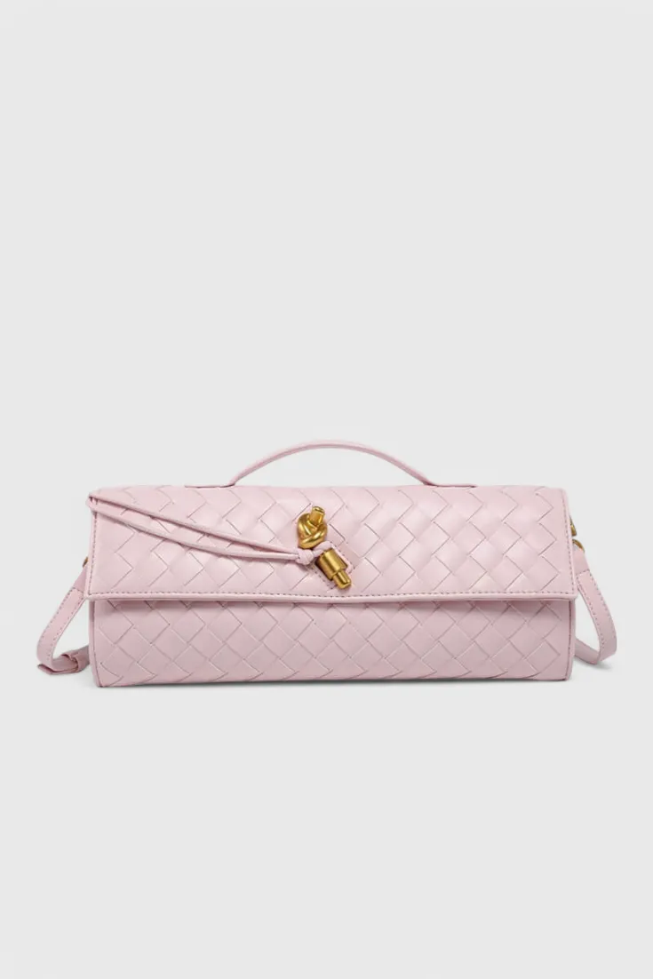 Panel Front Clutch Bag