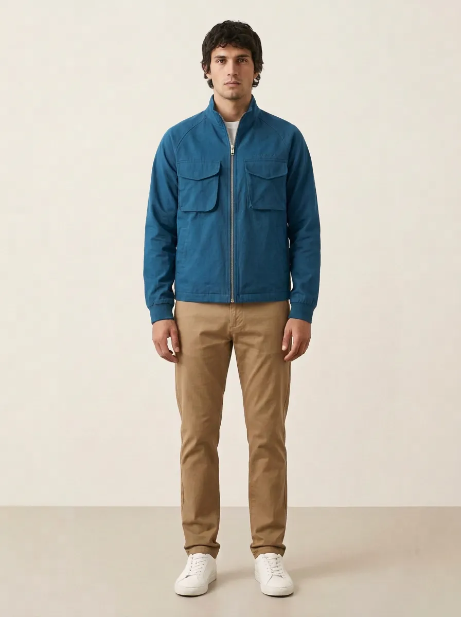 Utility Pocket Zip Jacket