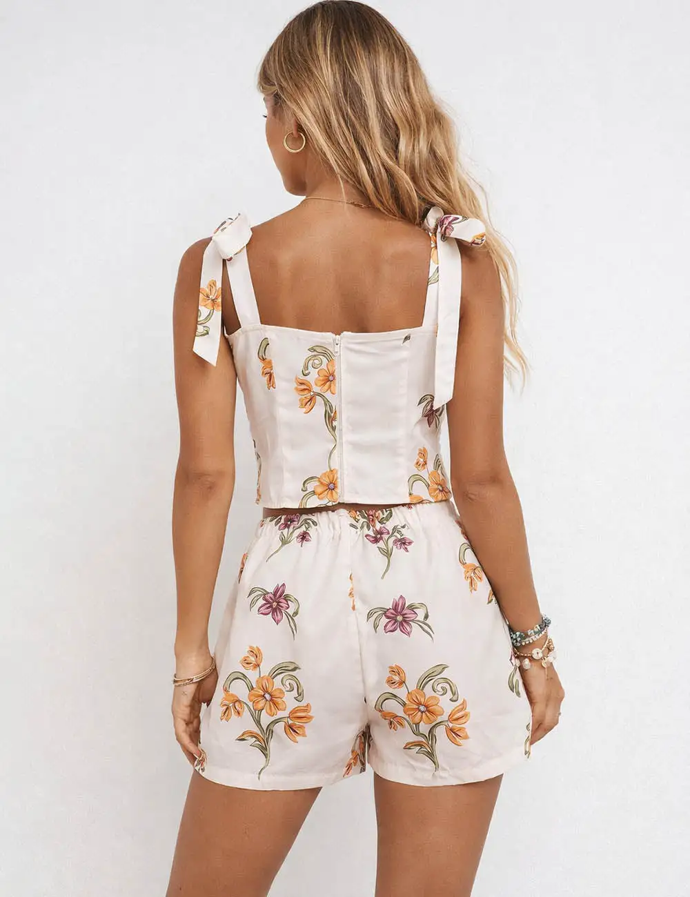 Strap Sleeveless Boned Corset Top