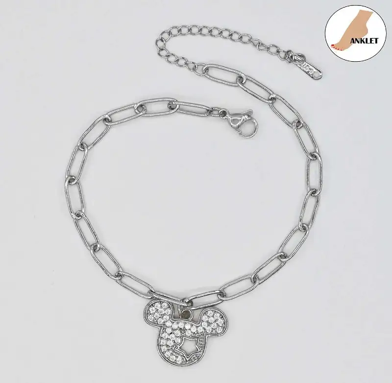 Subtle Stainless Steel Anklet