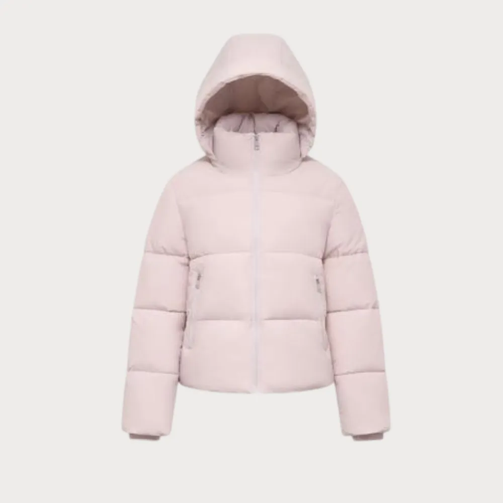 WarmCore Premium Short Puffer Jackets with Removable Hood & Optional Faux Fur Linging