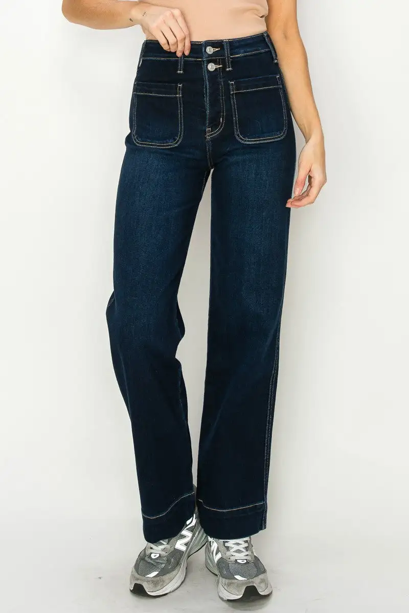 Everyday High Rise Stretch Denim Jeans