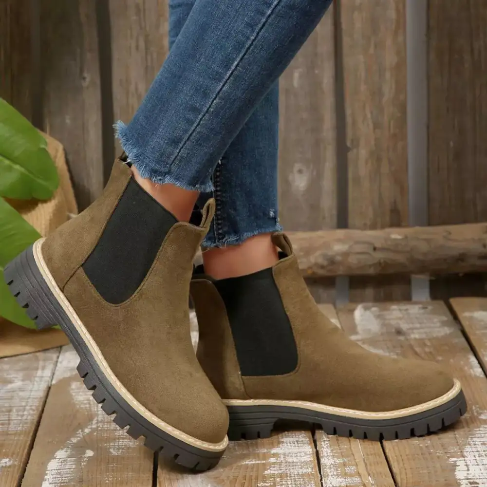 Minimal Casual Riding Boots