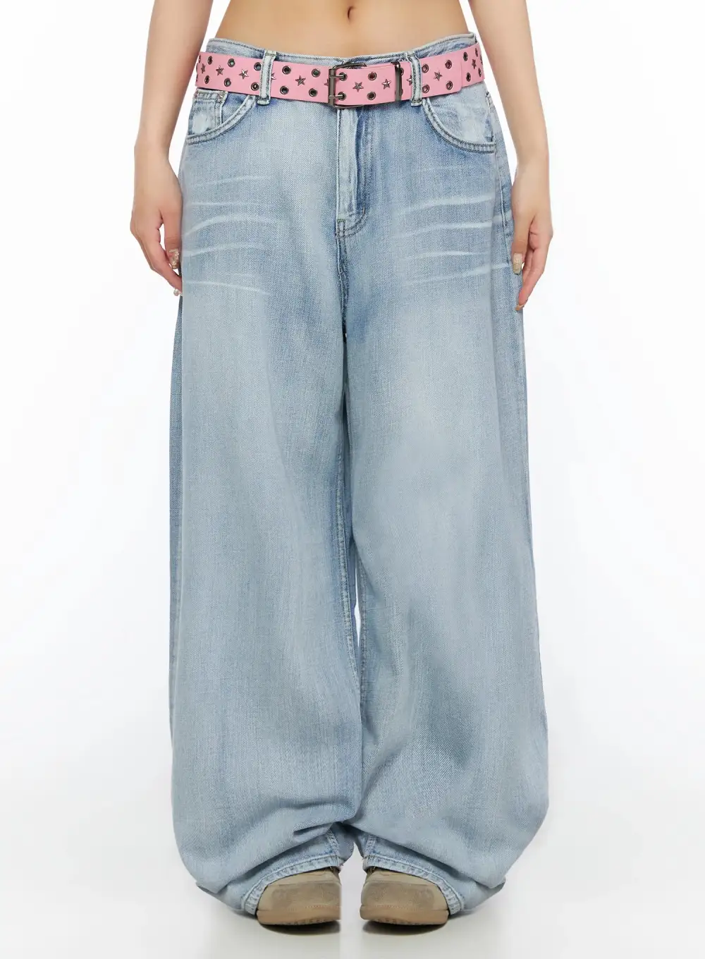 Wide-Fit Wide Leg Jeans
