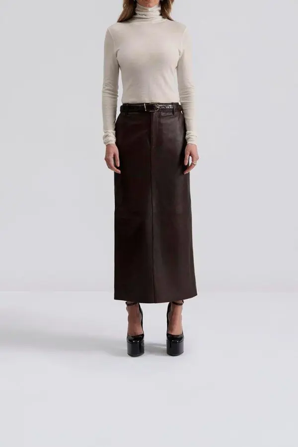 Silk Blend Turtleneck Sweater