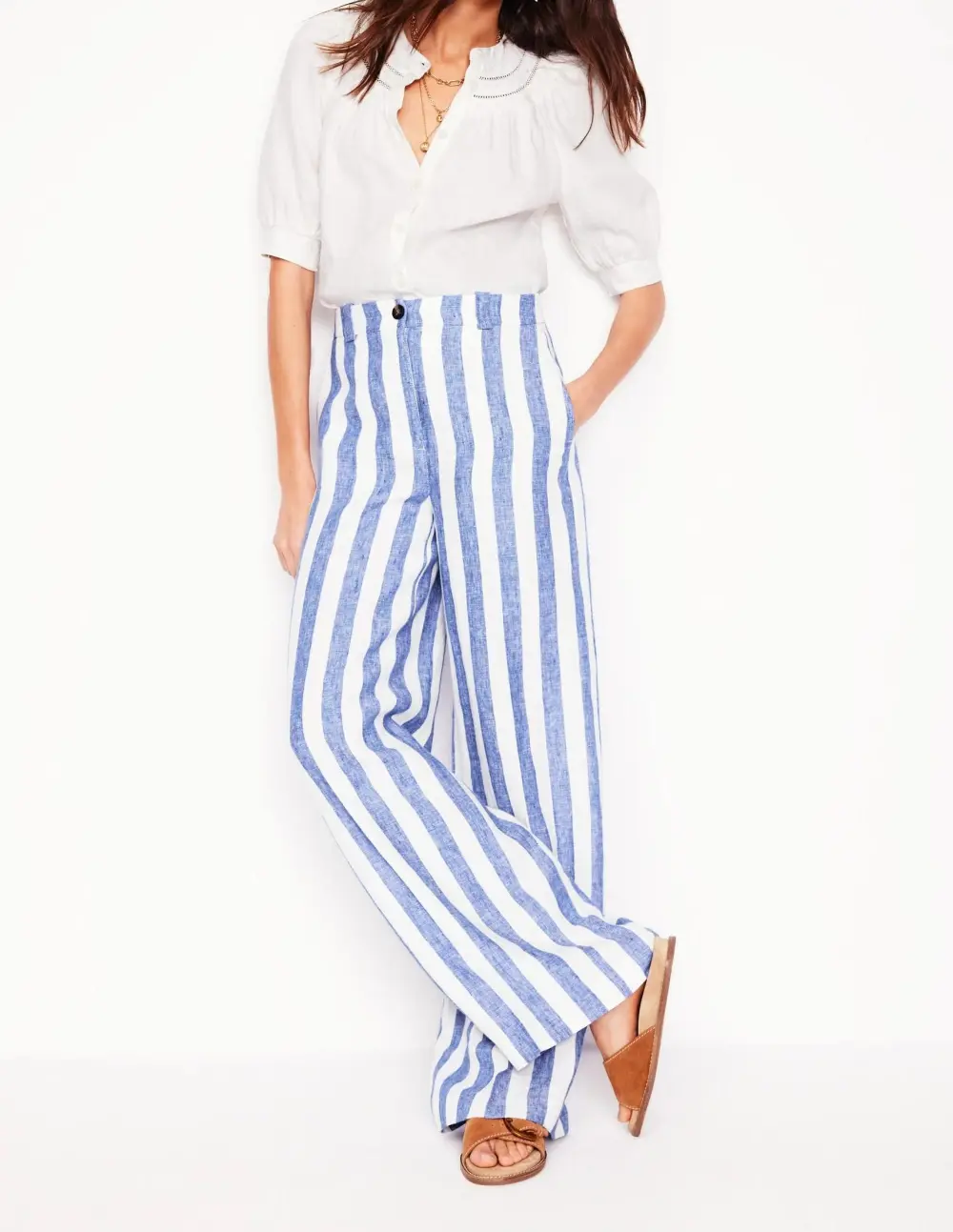 Westbourne Simple Linen Pants