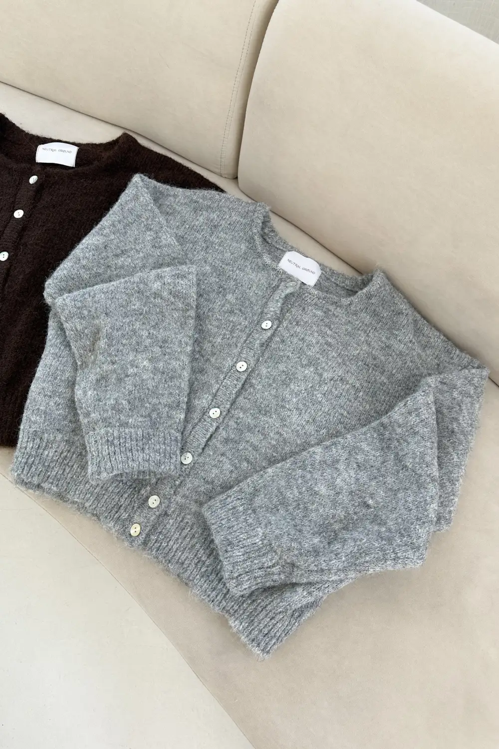 Soft Drape Soft Button Front Cardigan