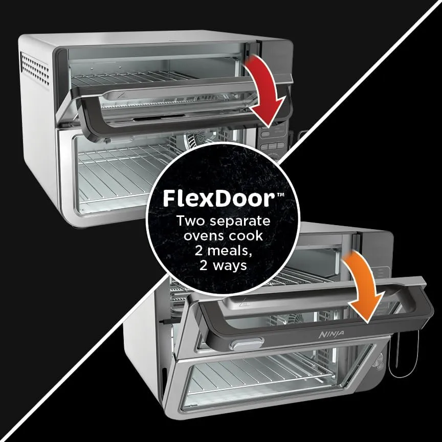 Ninja DCT451 12-in-1 Smart Double Oven with FlexDoor