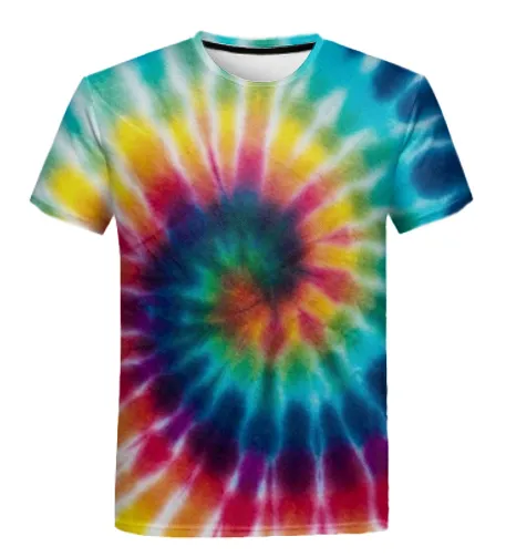 Men's tie-dye Rainbow T-shirt