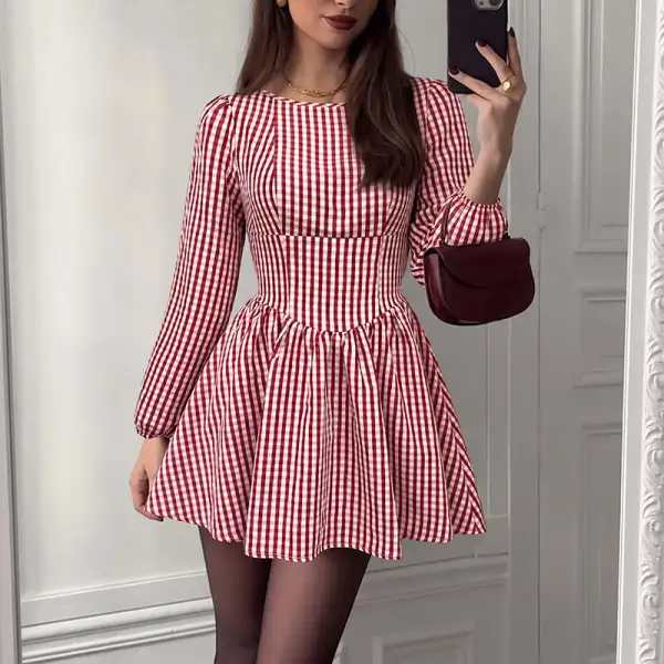 Women's Plaid Dress
