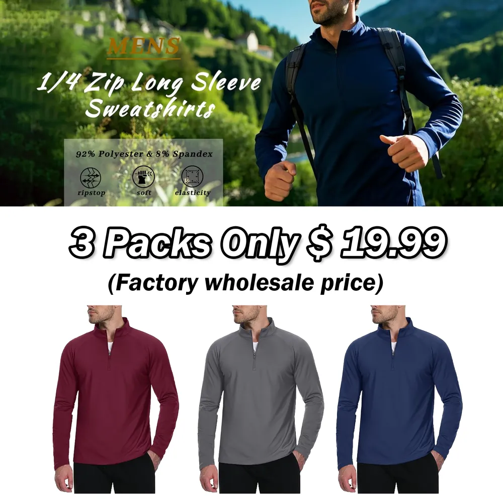🏌️‍♂️ Men’s Quarter Zip Fleece Pullover – Warmth. Comfort. Performance. ❄️ Stay Warm. Stay Active. Stay in Style.