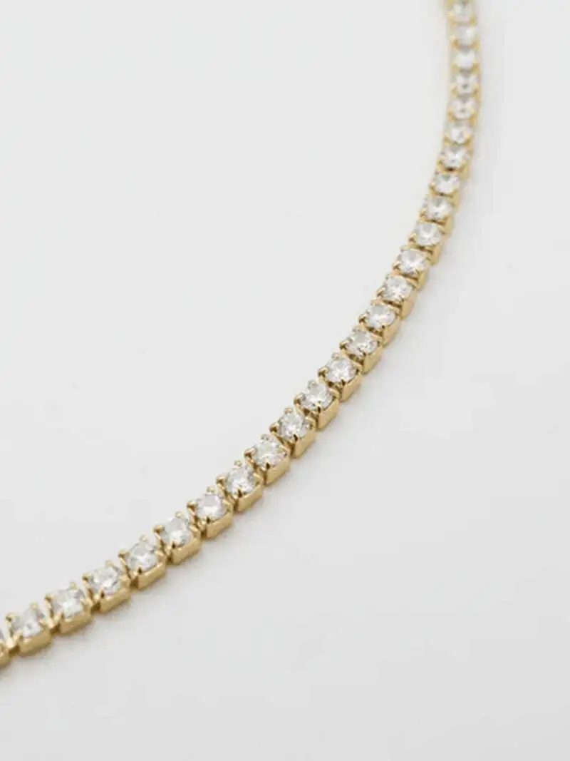 Polished Riviere Necklace