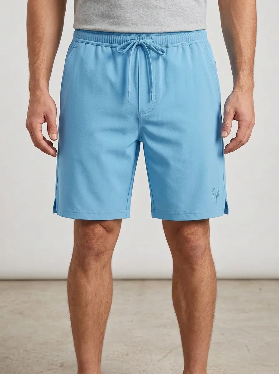 Clean Golf-Ball Golf Athletic Shorts