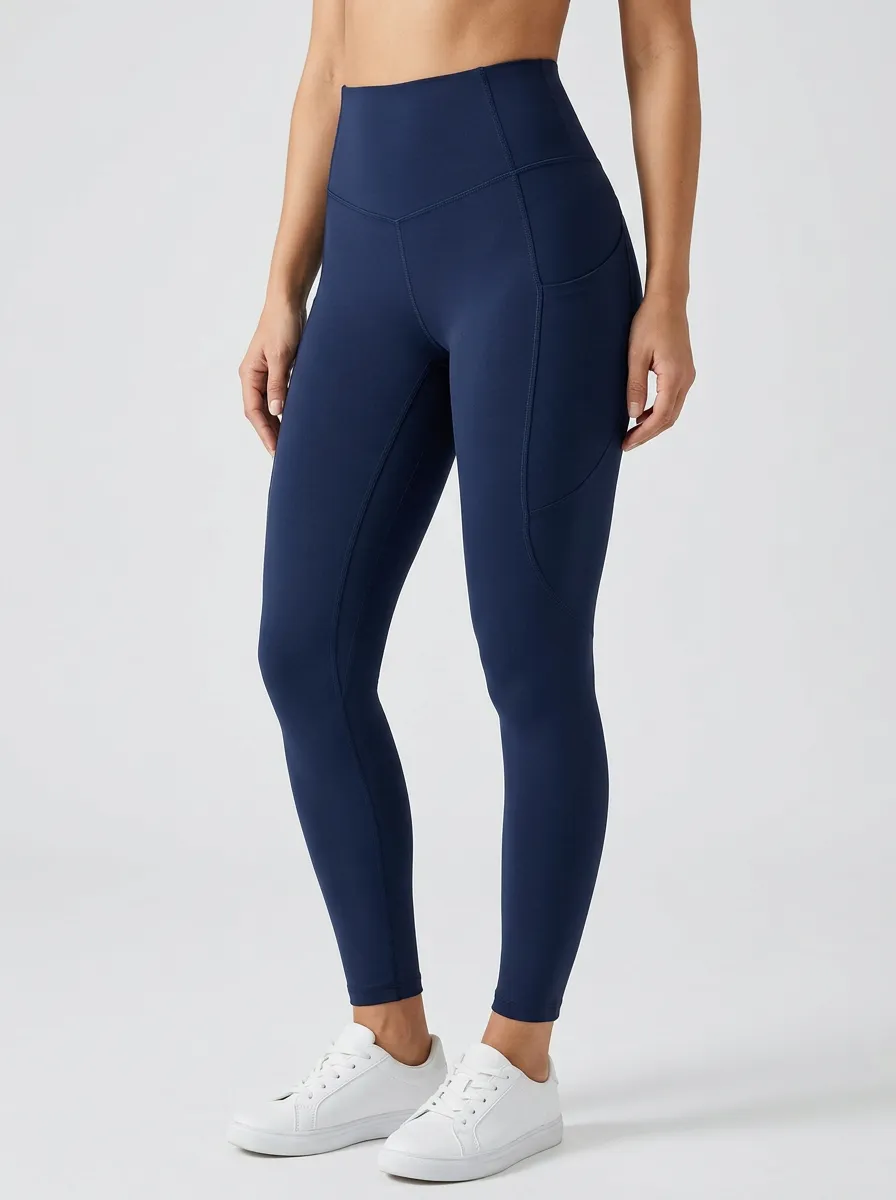 Pocket Detail Support High Waist Leggings